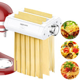 Heiolkako pasta attachment roller shapes even pasta sheets for uniform results.