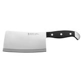 Henckels Statement 6 inch cleaver blade for robust meat prep and bone cutting