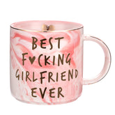 Hendson pink mug 11.5oz front view ideal for a cheerful daily coffee ritual
