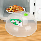 HENYU microwave splatter cover 11.5-inch fits plates to prevent mess.