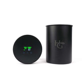 Herb Guard Auto-Cure Smart Jar with LED screen for precise freshness control.