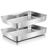 Herogo rectangle cake pan inner dimensions for precise baking and even heat