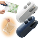 Hgkvnul mini bag sealer with cutter and magnet sealing snacks quickly.