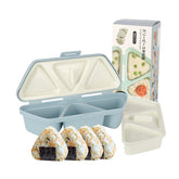 HIBILDER 6-in-1 onigiri mold triangle close-up for quick, even rice triangles.