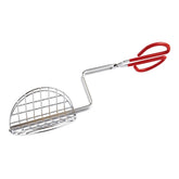 HIC Kitchen Taco Shell Tongs during fry create golden, mess-free shells.
