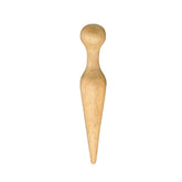 HIC Kitchen wooden pestle designed for effortless pulp pressing in a chinois.