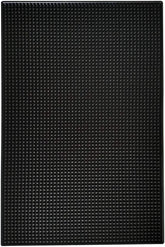 Highball & Chaser bar mat 18x12 front view for stable drink placement.