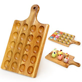 Hilislog 20 hole deviled egg board ready for elegant party serving
