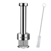 Hillokyeah meat tenderizer with 21 needles for even tenderizing beef