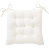 HLOVME corduroy chair cushion with ties offers a secure fit and plush comfort.