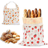 HMAZAE beeswax bread bag outer bag with breathable cotton for freshness