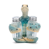 Hodao ocean turtle salt and pepper holder adds nautical charm to your table