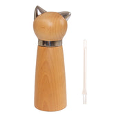 Hoivvy pepper mill with cat-ear handle adds stylish charm during grinding.