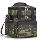 Holuxer insulated lunch bag with front pocket for easy organization at work