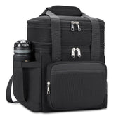 Holuxer insulated lunch bag front pocket design enhances daily organization