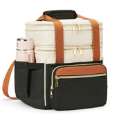 Holuxer insulated lunch bag front view showing premium urban design for daily use