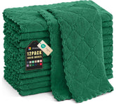 Homaxy 12-pack dish cloths, 10x10 inches, ideal for daily kitchen tasks