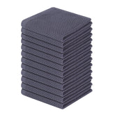 Homaxy dishcloth collection full view in dark grey, ideal for kitchen prep
