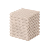 Homaxy dishcloths with waffle weave for soft cleaning of delicate cookware