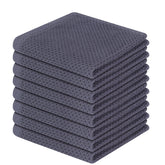 Homaxy waffle weave dishcloth shows soft absorbent texture for daily kitchen drying