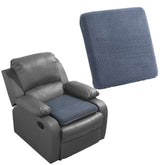 HOMBYS tufted furry recliner cushion top view showing plush comfort for any chair