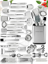 Home Hero 54-piece utensil set on countertop for versatile everyday cooking.