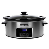 HOMECOOKIN 8-Quart slow cooker top view showing large capacity for family meals.