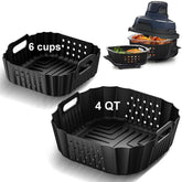 HOMELYLIFE Ninja Crispi large liner for 4 qt container improves airflow for even browning