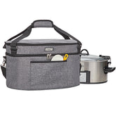 HOMEST slow cooker bag fits 6-8 qt models for portable meals