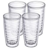 Homestead Choice 16oz insulated tumbler with clear double-wall for temperature control