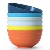 Homestockplus 68 oz salad bowls set with large capacity for family meals.