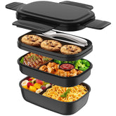HOMETALL Bento Box Adult with eight compartments for balanced meals.