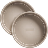 HONGBAKE nine-inch cake pans with diamond texture for even baking