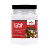 Hoosier Hill Farm Pickle Fresh Granules bottle closeup for crisp results.