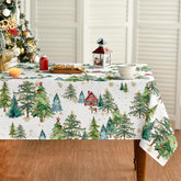 Horaldaily Christmas tablecloth 60x104 rectangular for festive dining