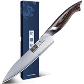 HOSHANHO 6-Inch knife blade-edge close-up for precise slicing