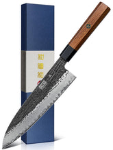 HOSHANHO 8-inch Gyuto knife with core 10CR15MOV for precise slicing.