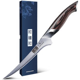 HOSHANHO fillet knife 7-inch blade for precise filleting with minimal waste.