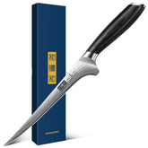 HOSHANHO fillet knife 7-inch blade for precise meat and fish slicing.