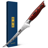 HOSHANHO fillet knife 7-inch blade enables precise fish filleting.