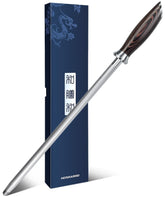 HOSHANHO honing rod 12-inch with ergonomic handle for precise sharpening