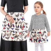 Hossmily egg apron with adult 12 pockets keeps eggs organized during collection.