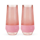 HOST Champagne Freeze double-walled glasses in a 2-pack, designed for cooler bubbly