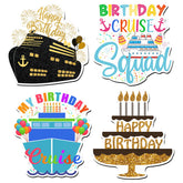 Hoteam ship magnet on cruise door for festive ship-themed decor and easy room identification