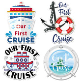 Hoteam first cruise door magnets with ship design for easy room wayfinding