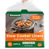 Hotensil slow cooker liners packaging ready to grab for weeknight meals.