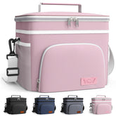 HOTOR insulated lunch box front pocket view for napkins and keys.