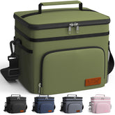 HOTOR lunch bag with 3-layer insulation keeps meals fresh during commutes and picnics