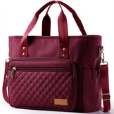 HOTOR lunch bag for women with front pocket keeps meals organized on the go