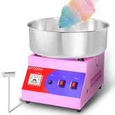 HTTSICHI Cotton Candy Machine with a 15-inch bowl for fast, fluffy strands at high-demand events